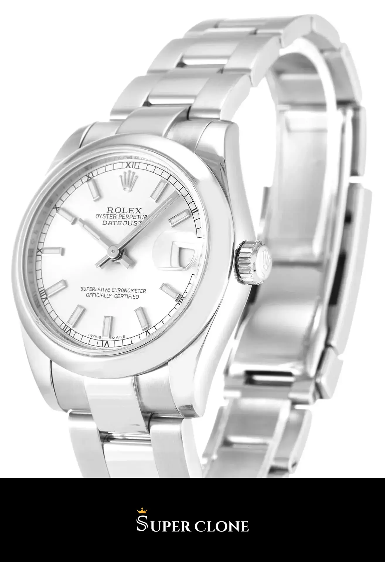 Rolex Lady-Datejust 178240 miyota replica — side profile