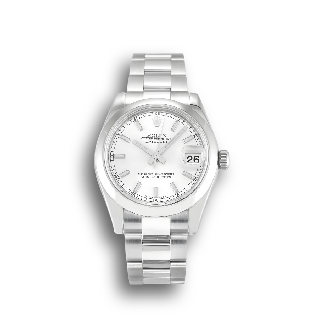 Rolex Lady-Datejust 178240 Silver Dial 30mm Oyster Steel