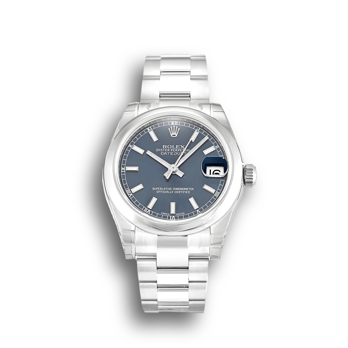 Rolex Lady-Datejust 178240 Blue Dial 31mm Oyster Steel