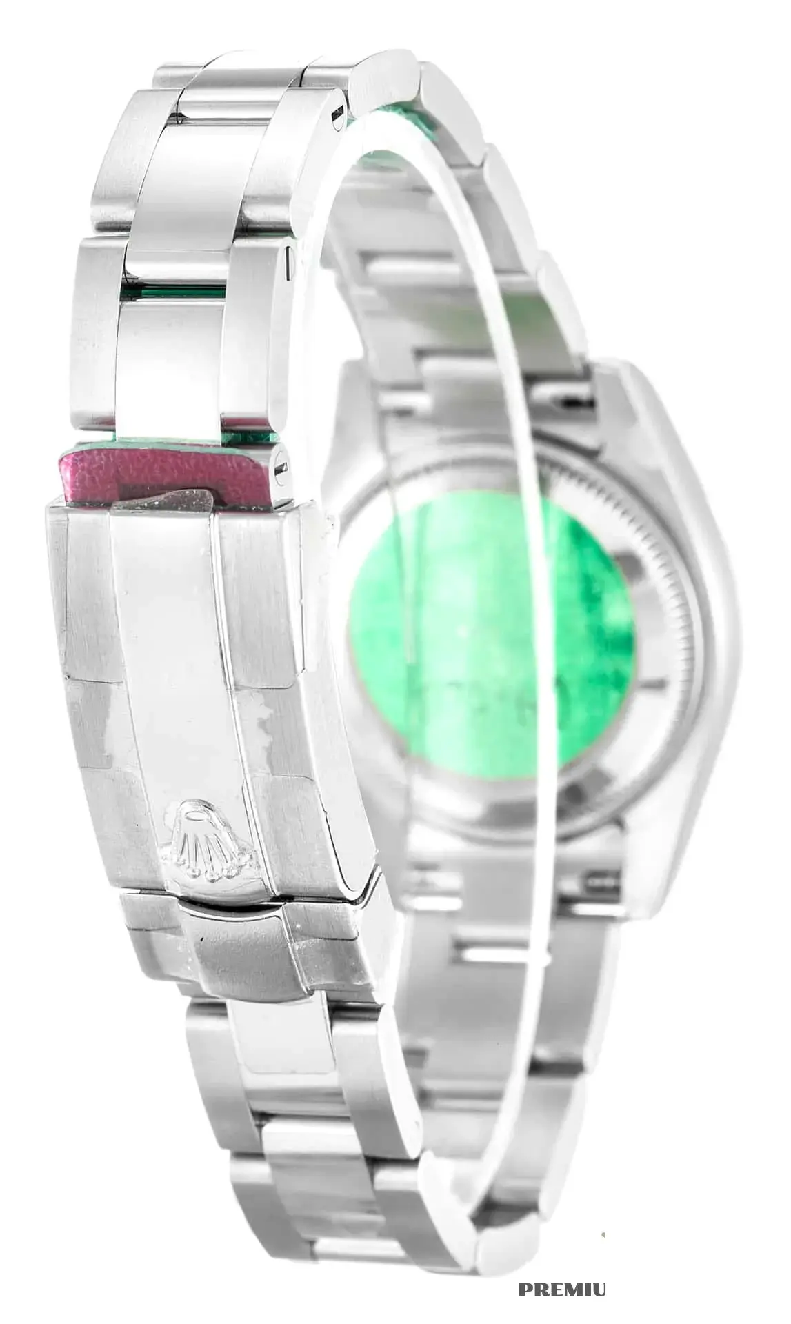 Lady-Datejust 179160 rolex copy white dial — caseback detail