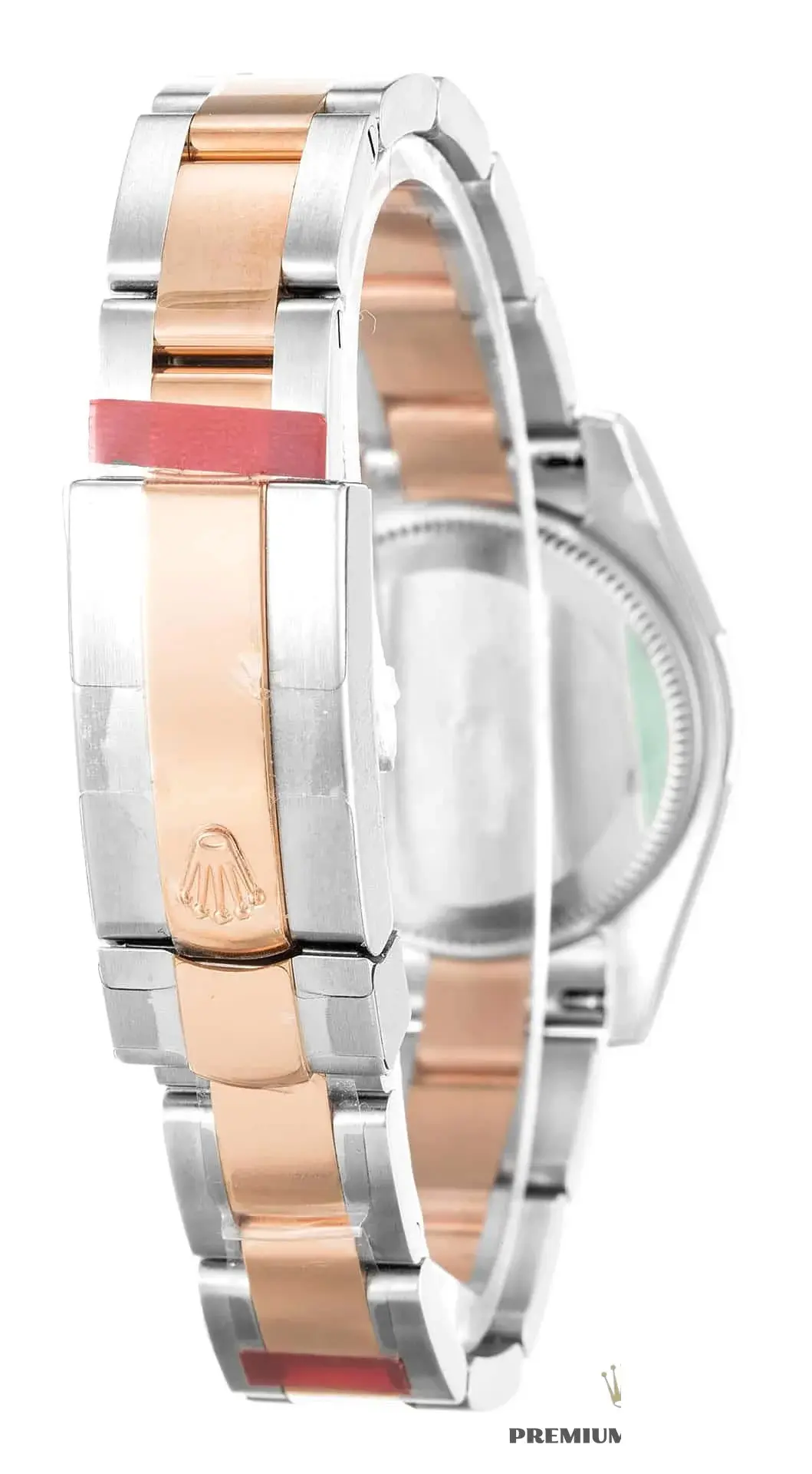 Rolex Lady-Datejust 179171 miyota replica rhodium dial — caseback detail