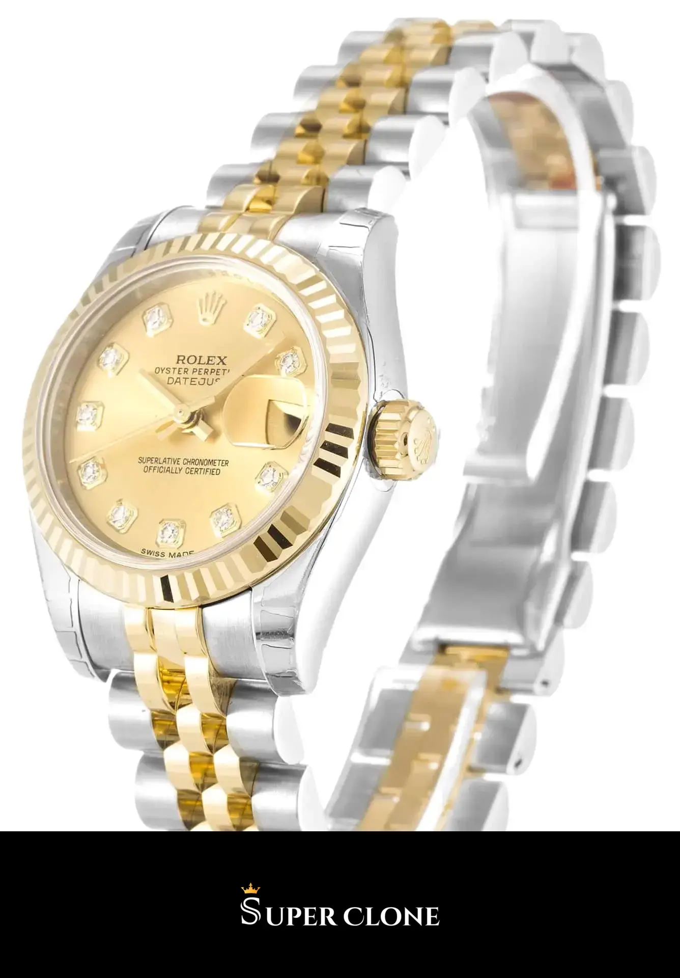 Lady-Datejust 179173 japanese automatic replica — side profile