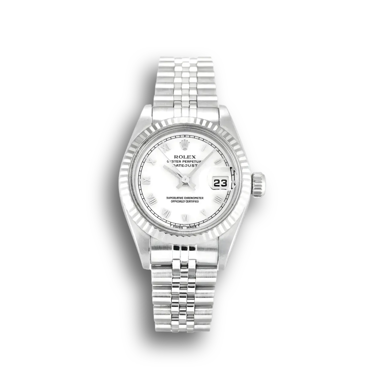 Lady-Datejust 69174 26mm Featuring White Dial replica watch