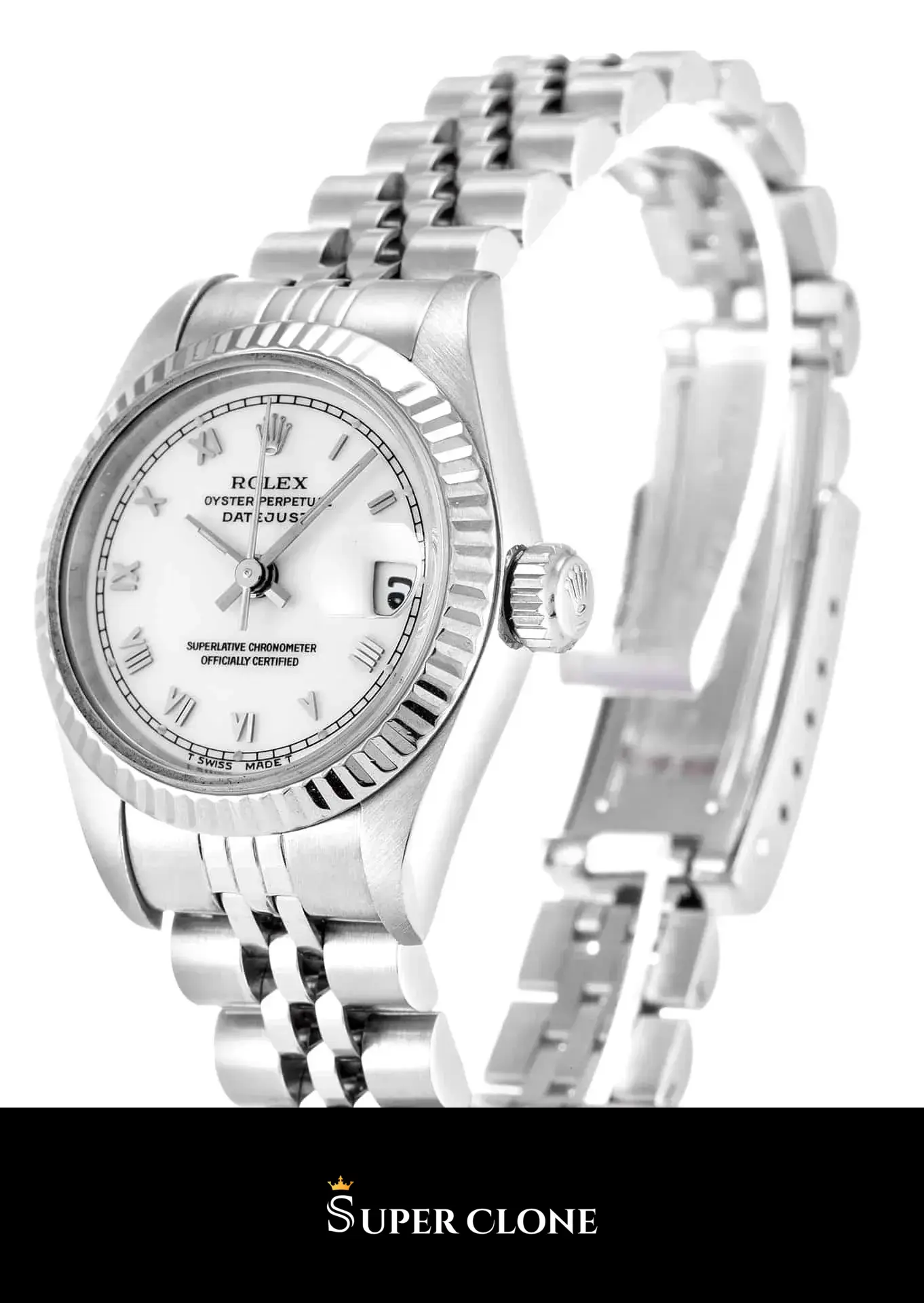 Lady-Datejust 69174 rolex replica — side profile