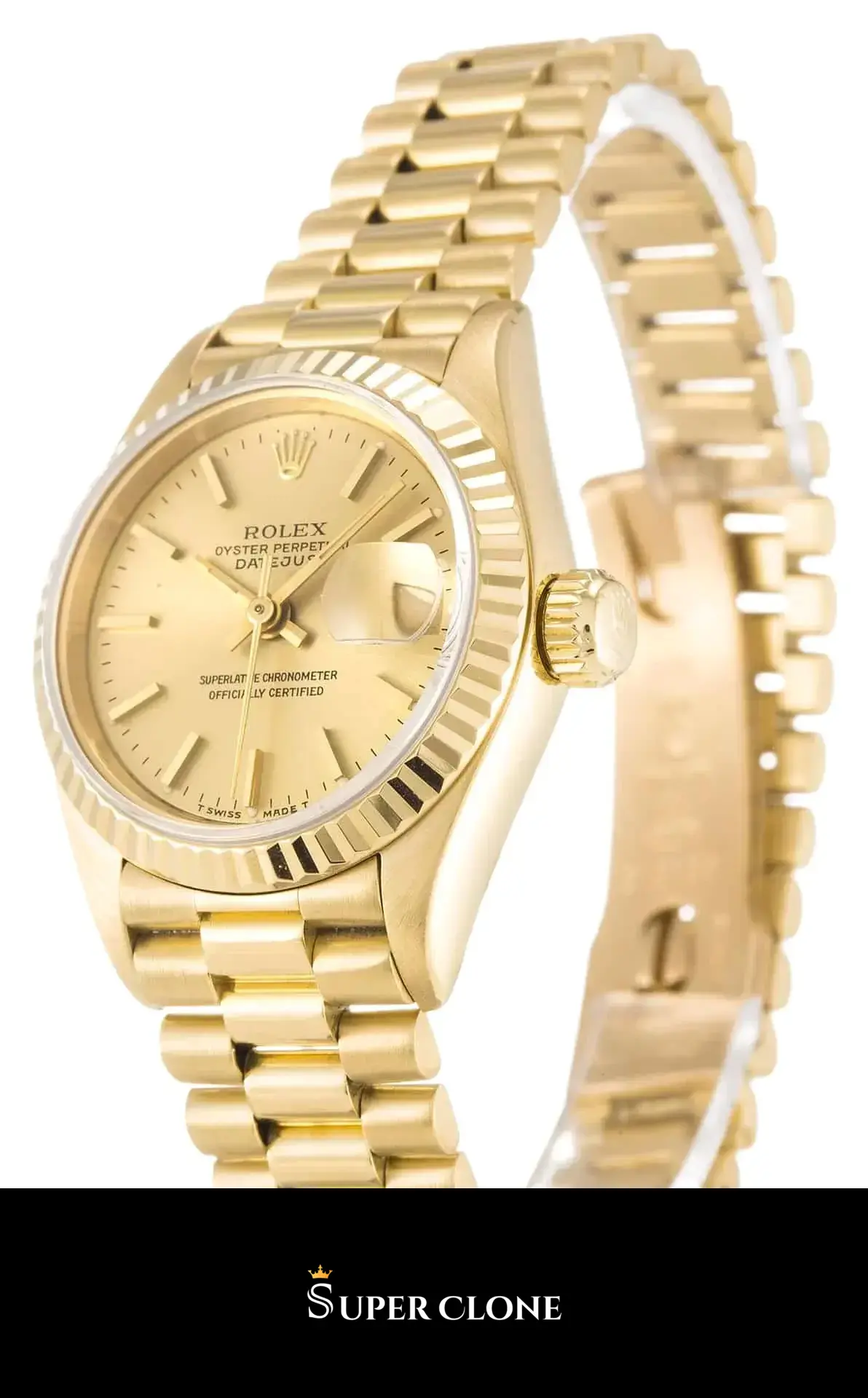 Lady-Datejust 69178 rolex copy — side profile