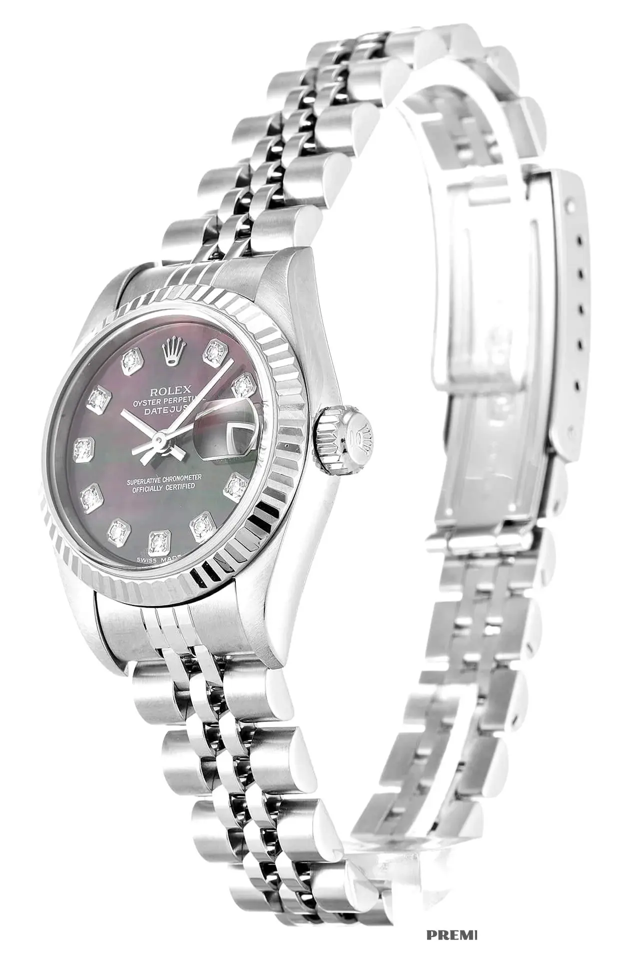 Rolex Lady-Datejust 79174 replica — side profile