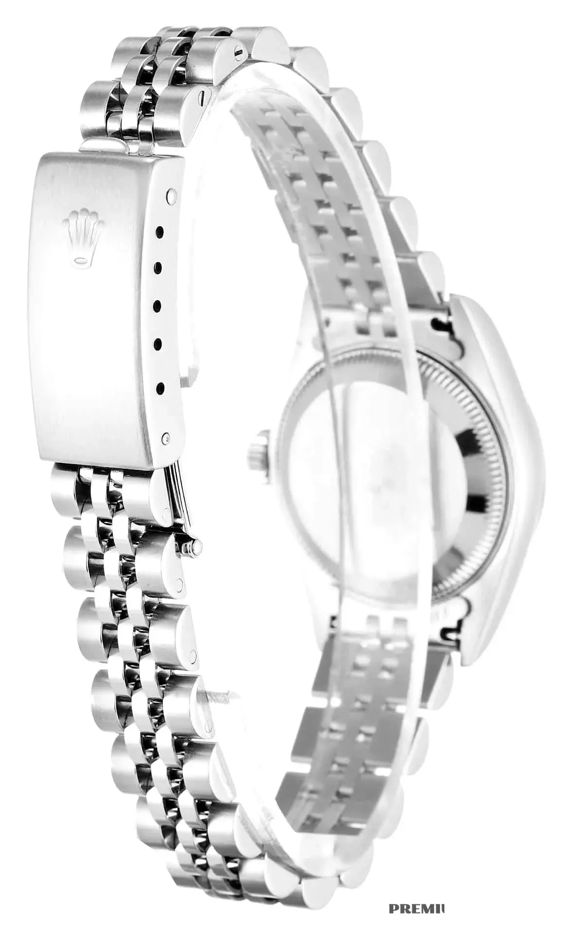 Lady-Datejust 79174 rolex replica black dial — caseback detail