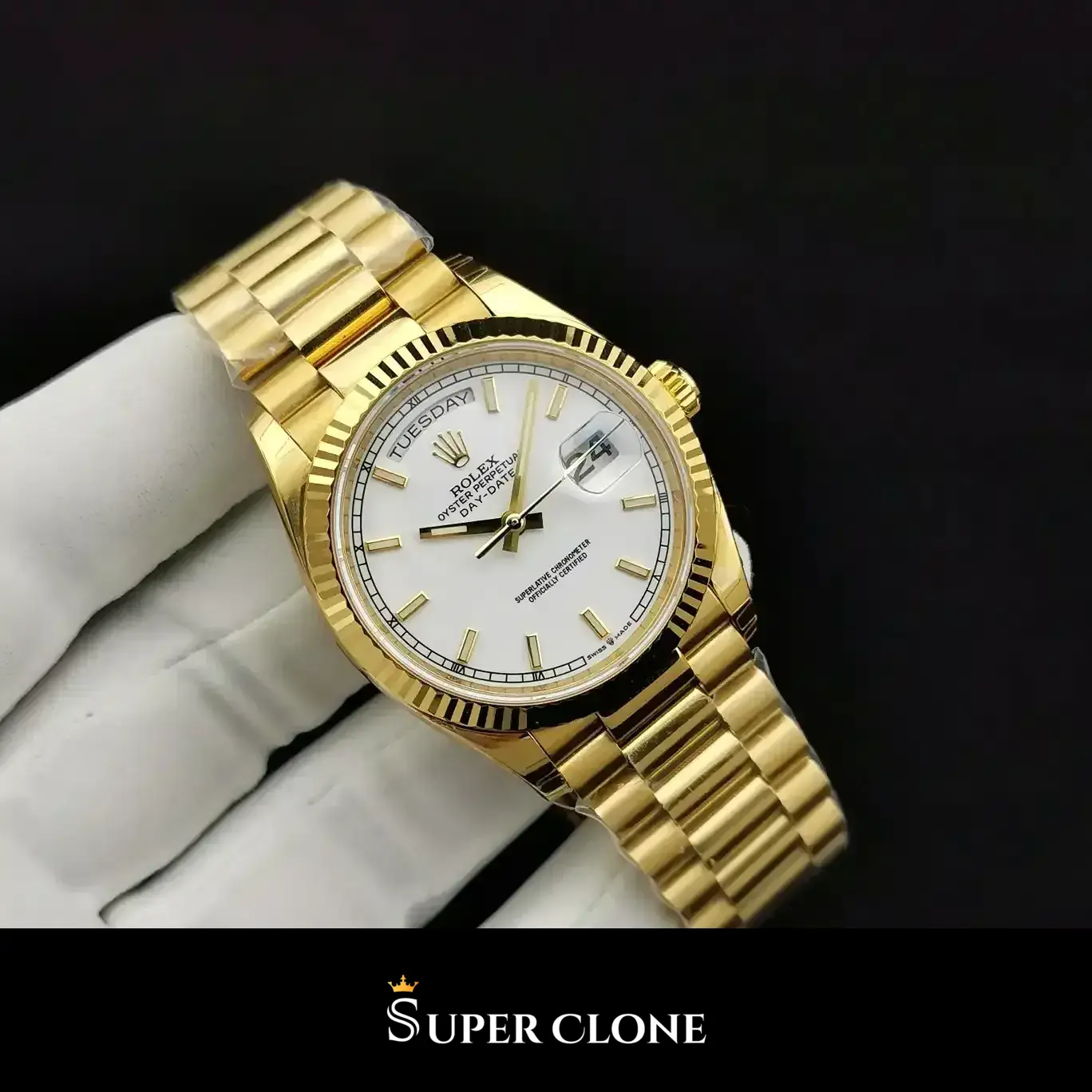Rolex Milgauss 116610 miyota replica — bracelet detail
