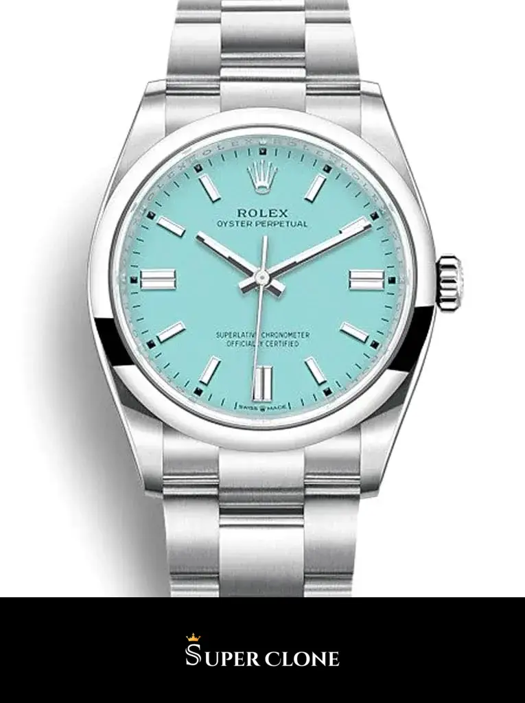 Oyster Perpetual 126000 rolex replica 36mm — dial close-up