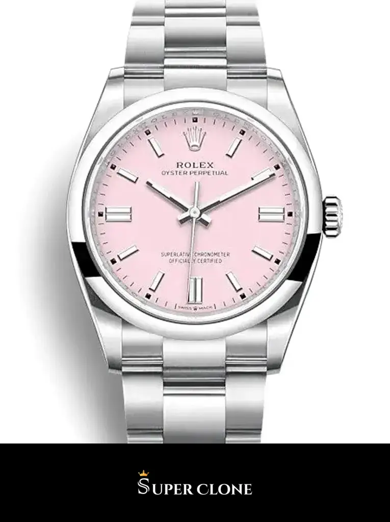 Oyster Perpetual 126000 japanese automatic replica 36mm — dial close-up