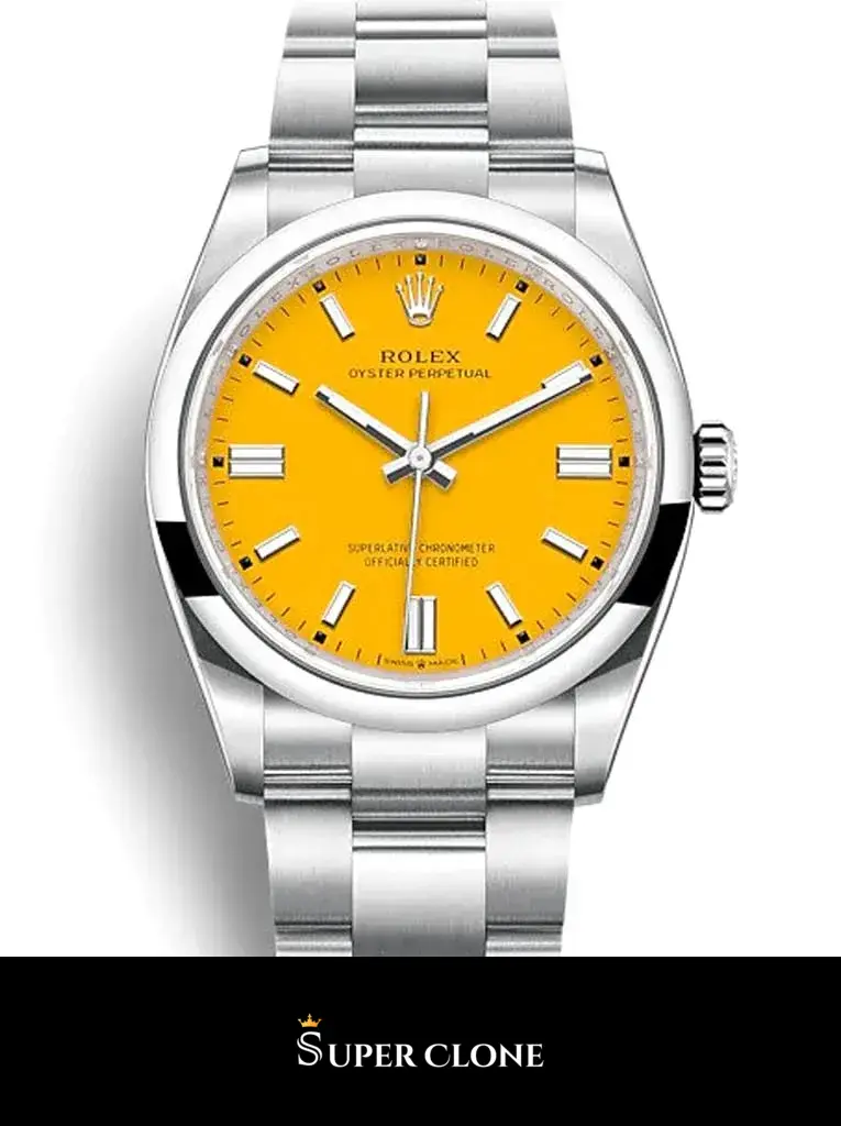 Oyster Perpetual 126000 rolex replica 36mm — dial close-up