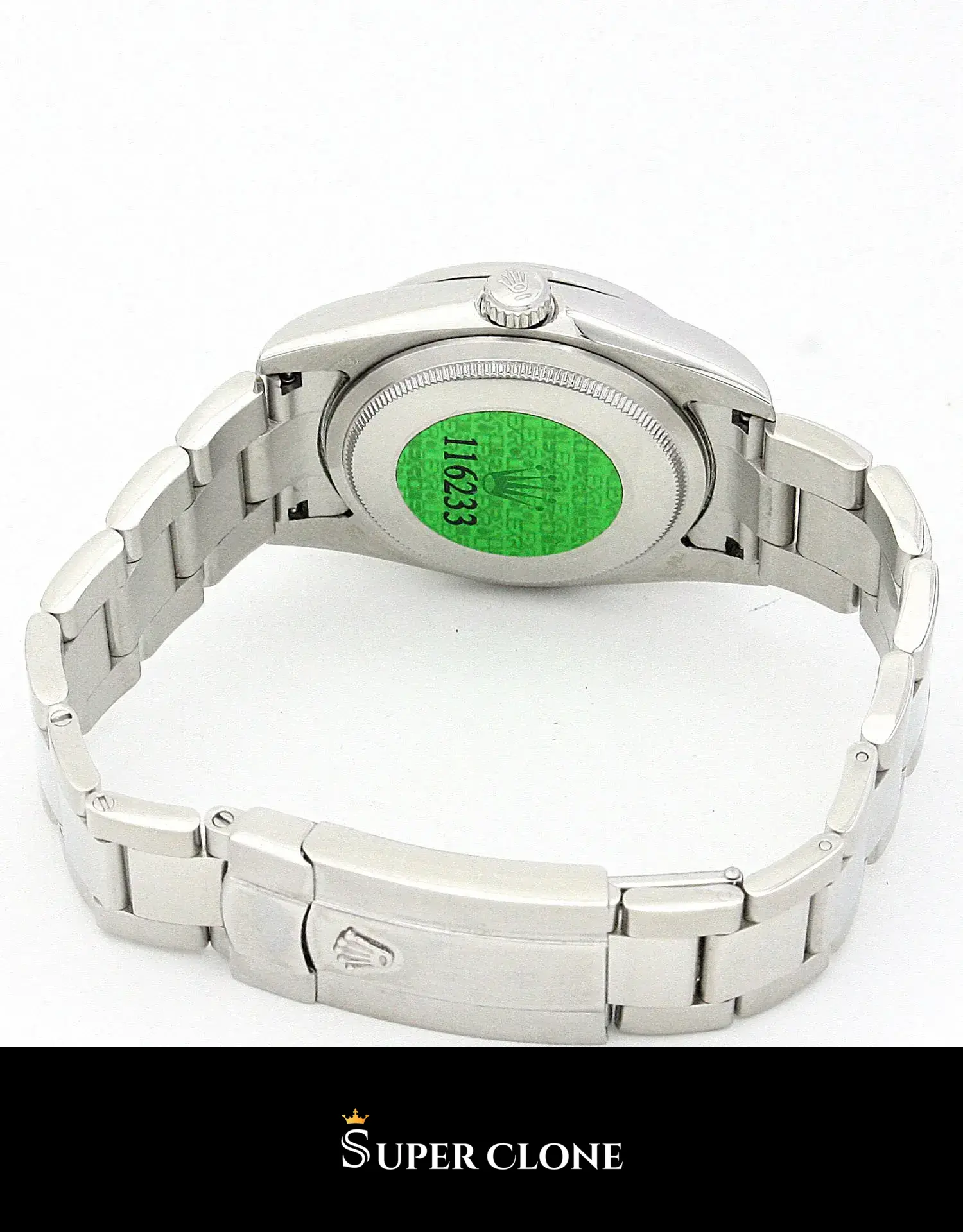 Rolex Oyster Perpetual 177200 rolex clone 31mm — wrist shot