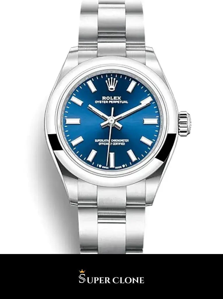 Oyster Perpetual 276200 rolex replica 28mm — dial close-up