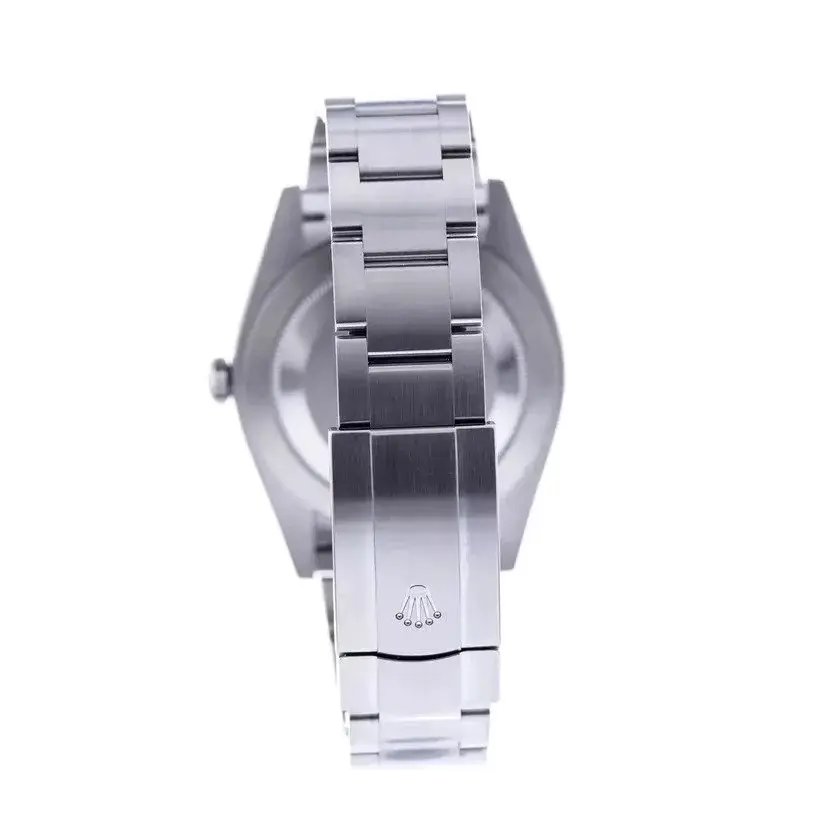 Oyster Perpetual 277200 rolex replica black dial — caseback detail