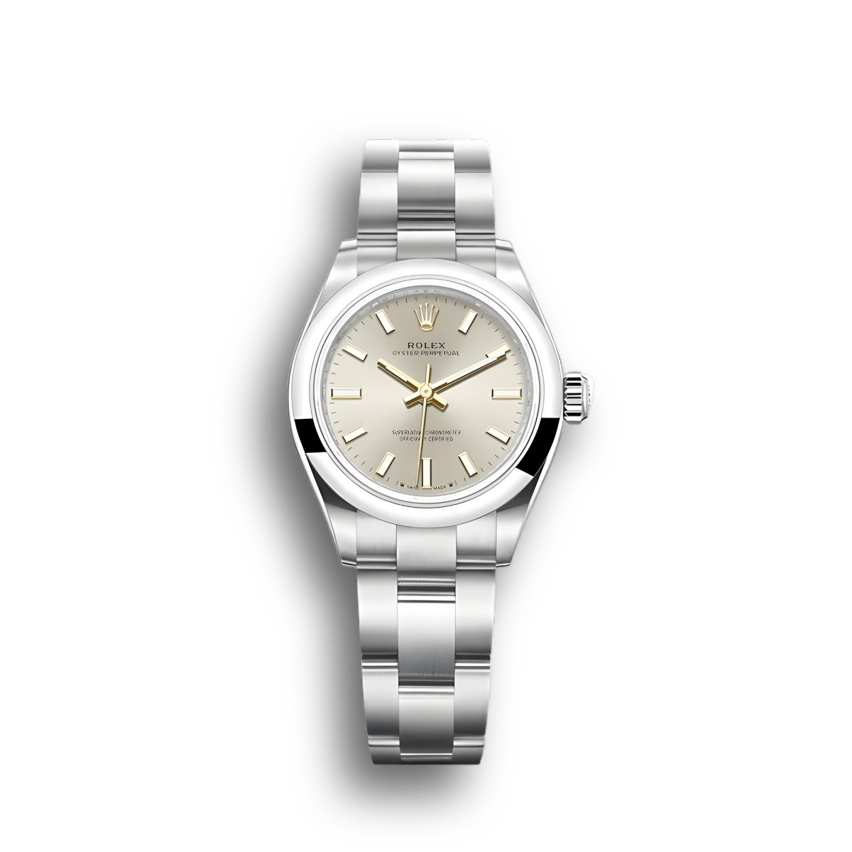 Oyster Perpetual 276200 1:1 replica silver dial — front view