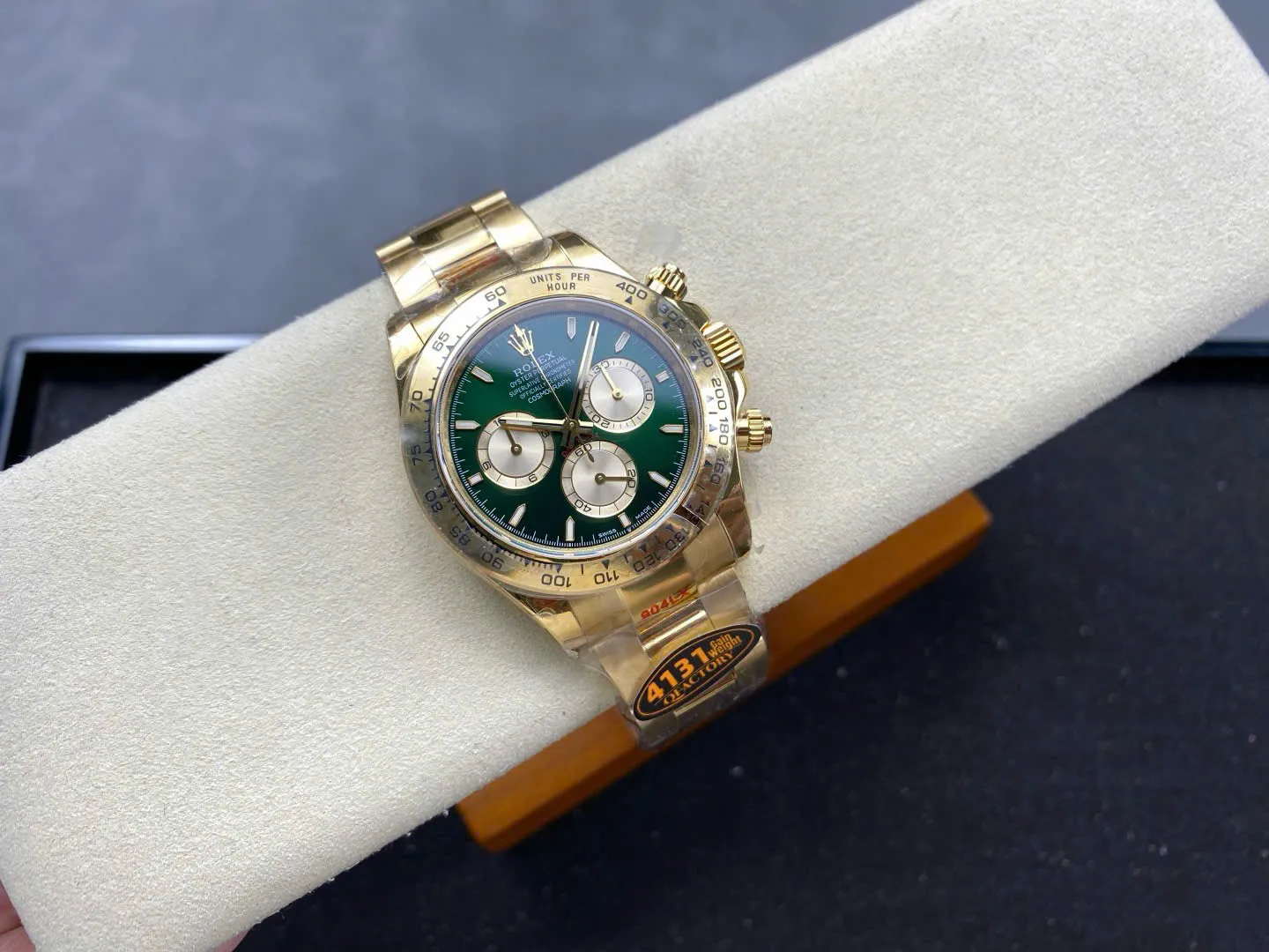 Rolex Daytona 126508 John Mayer replica 40mm — dial close-up