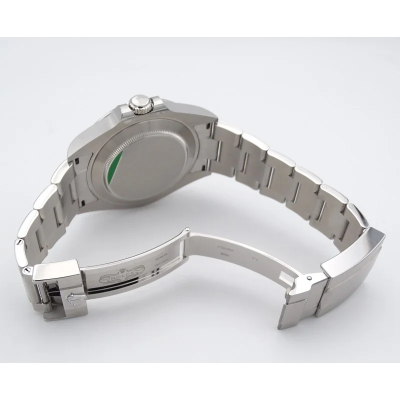 Explorer 226570 copy white dial — caseback detail