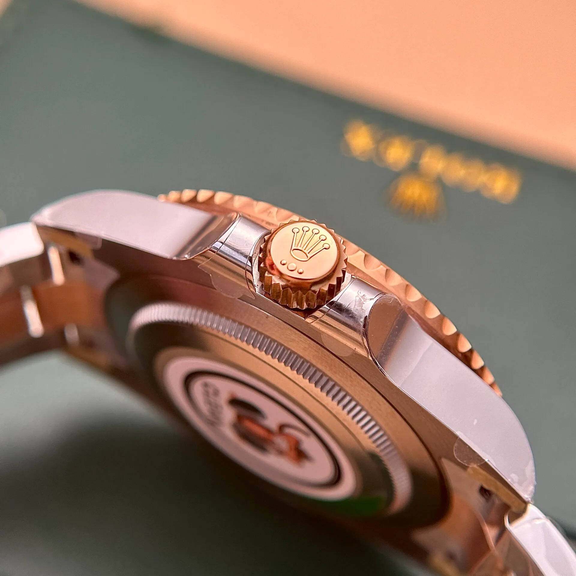 GMT-Master 126711CHNR clone 40mm — wrist shot