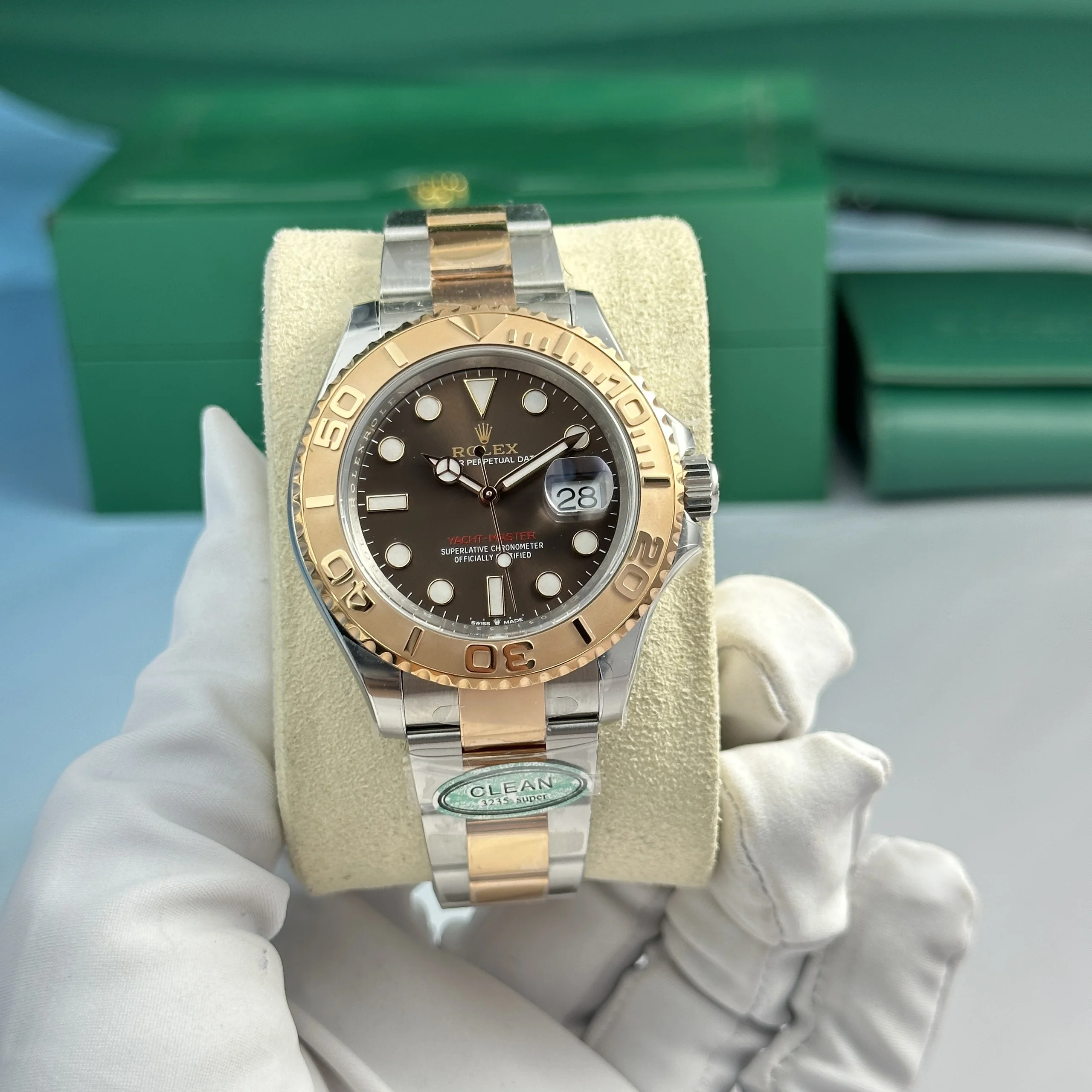 Rolex Yacht-Master 126621 replica 40mm — wrist shot