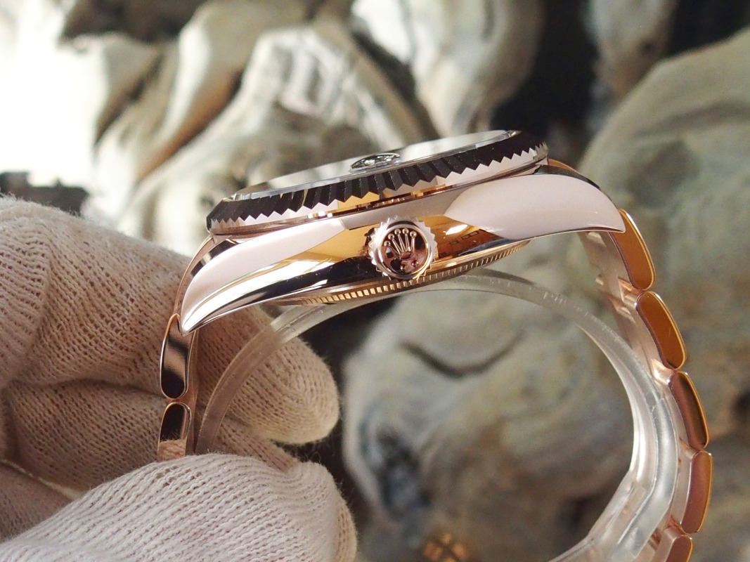 Sky-Dweller 336935 super clone replica 42mm — dial close-up