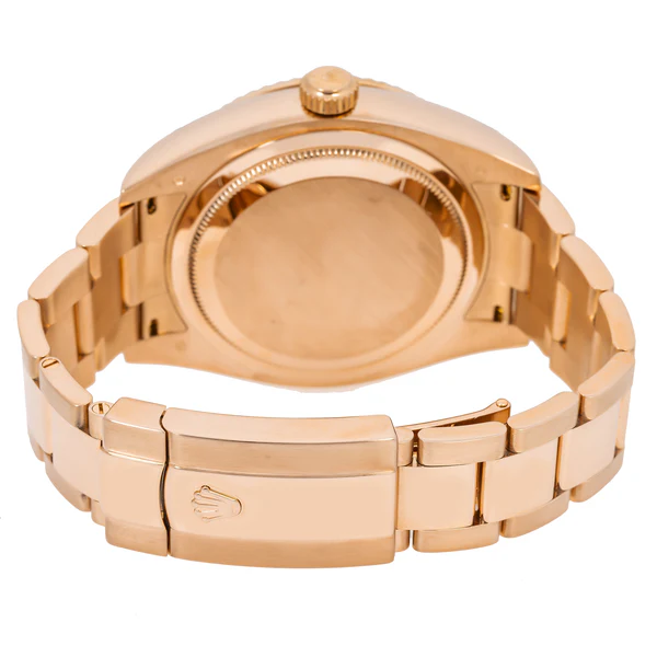 Rolex Sky-Dweller 336935 replica slate dial — caseback detail