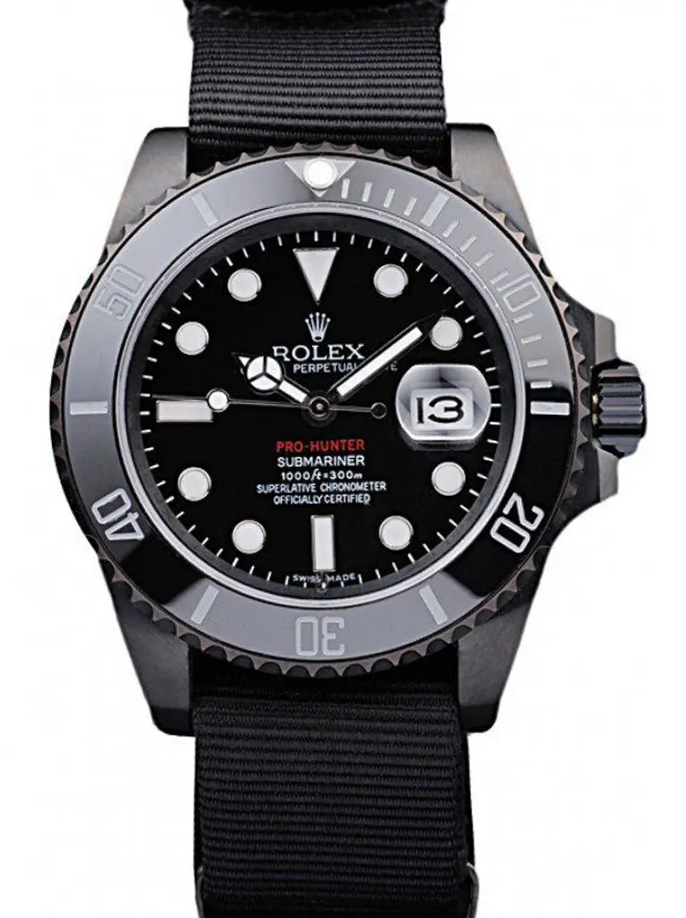 Rolex Submariner 39mm Black Dial Rep016826