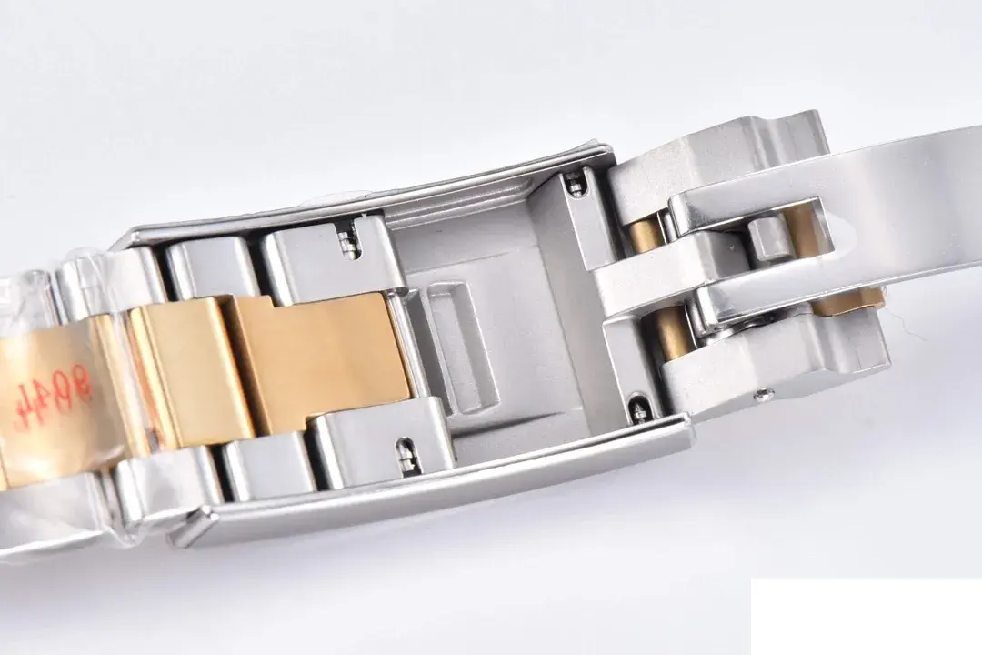Rolex Submariner 126613LB rolex clone 41mm — crown and case detail