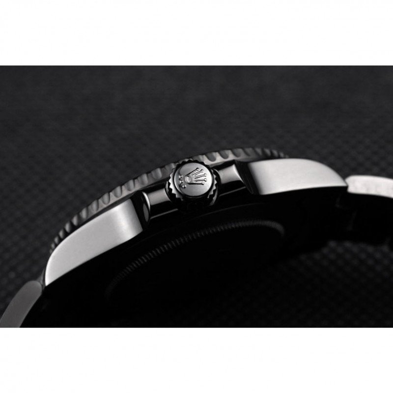 Submariner PRHUNTERPRO 1:1 replica black dial — bezel macro