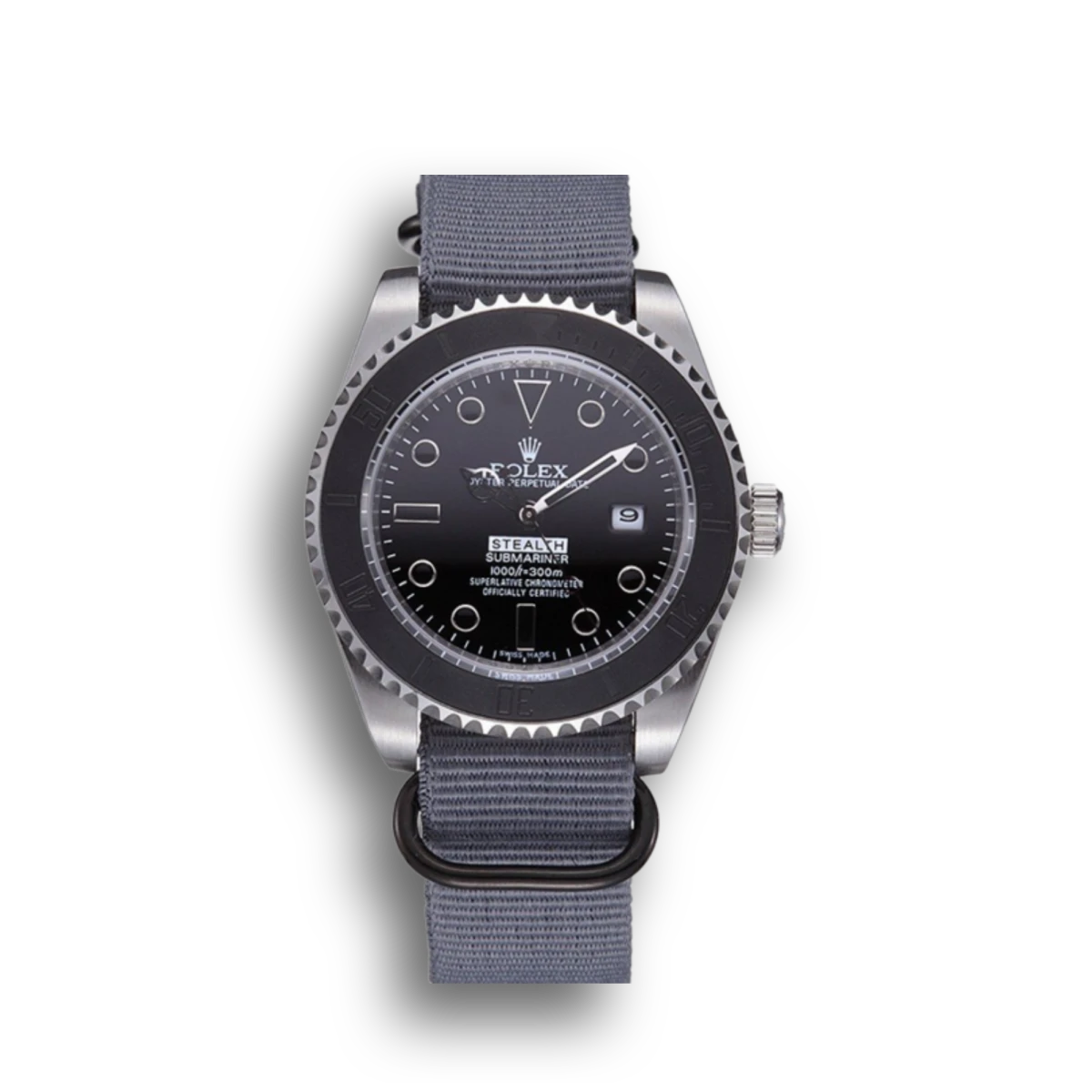 Submariner 621989 1:1 replica black dial — front view