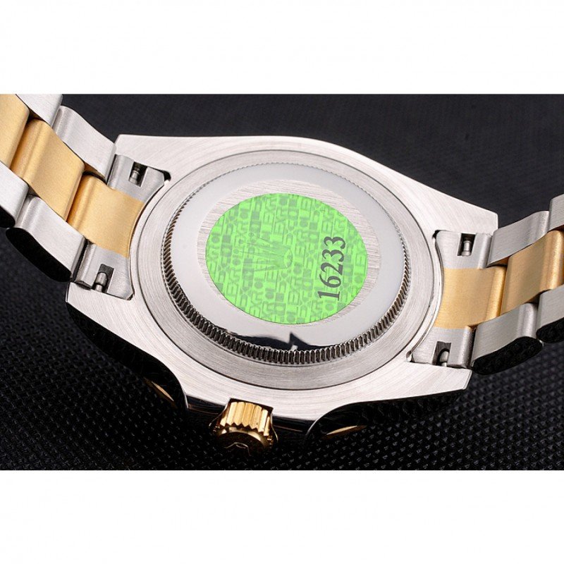 Submariner PR16233GRG 1:1 replica green dial — bezel macro