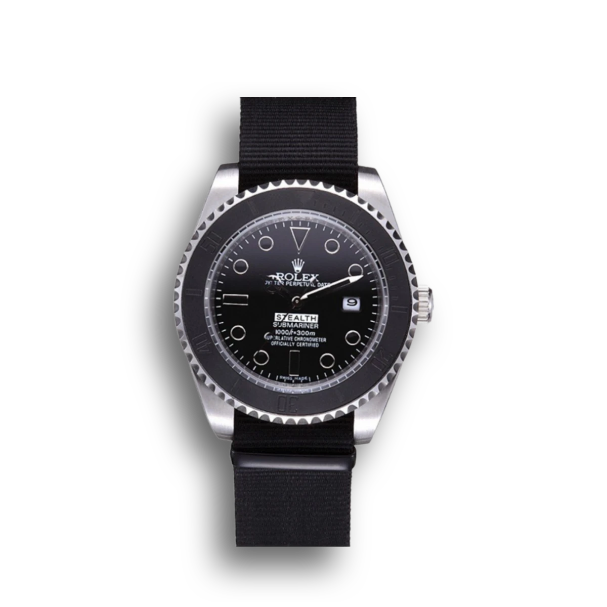 Rolex Submariner 621988 1:1 replica black dial — front view