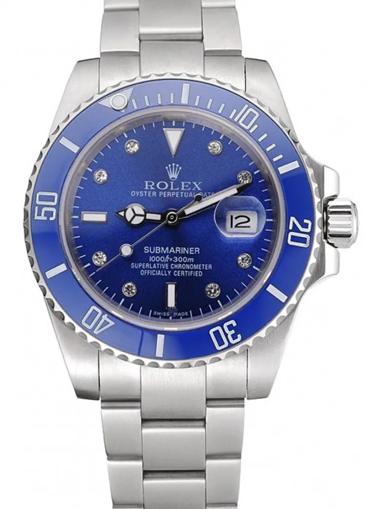 Rolex Submariner 622638 1:1 replica blue dial — front view