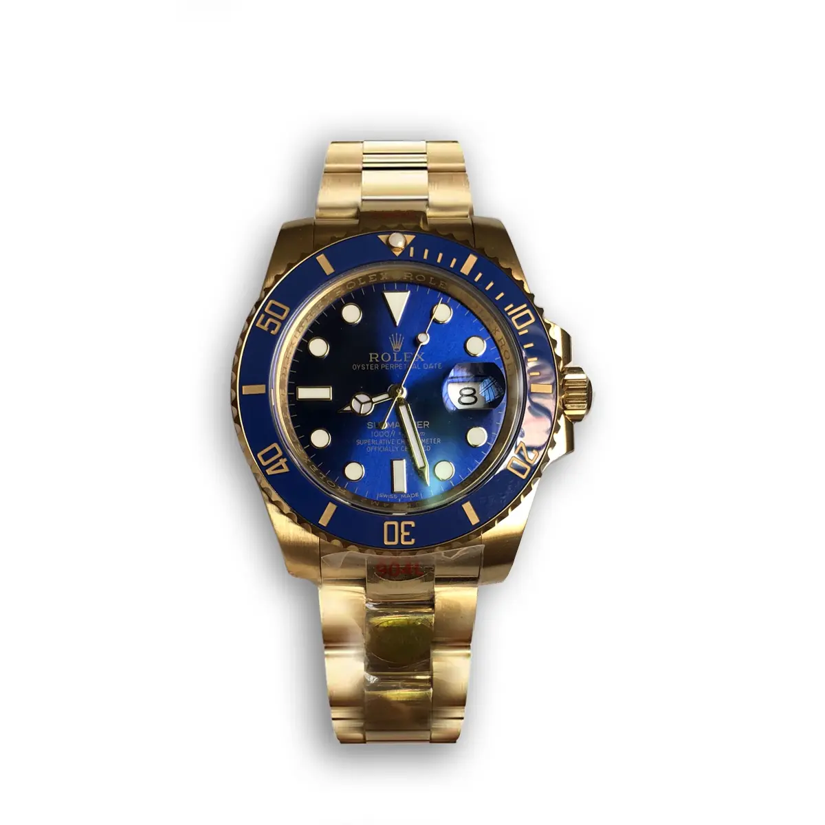 Submariner SUB 116610 Gold Series Blue Dial Watch