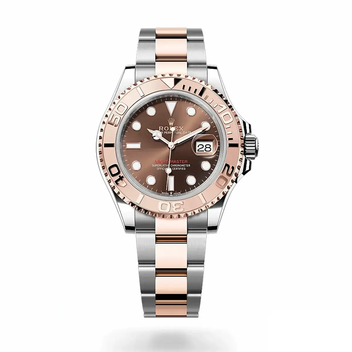 Yacht-Master 116621 rolex copy chocolate dial — front view