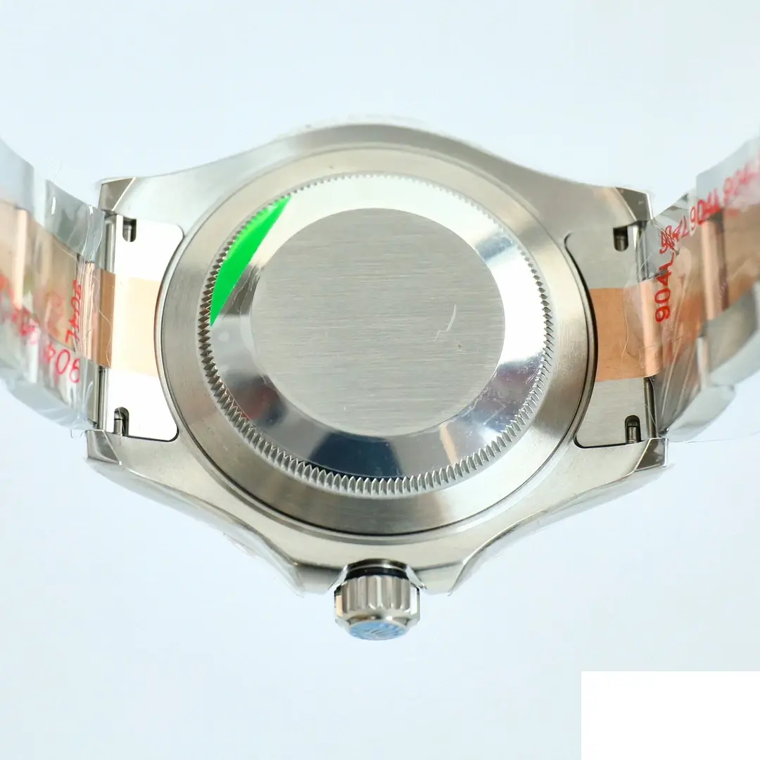 Rolex Yacht-Master 116621 replica chocolate dial — angled view