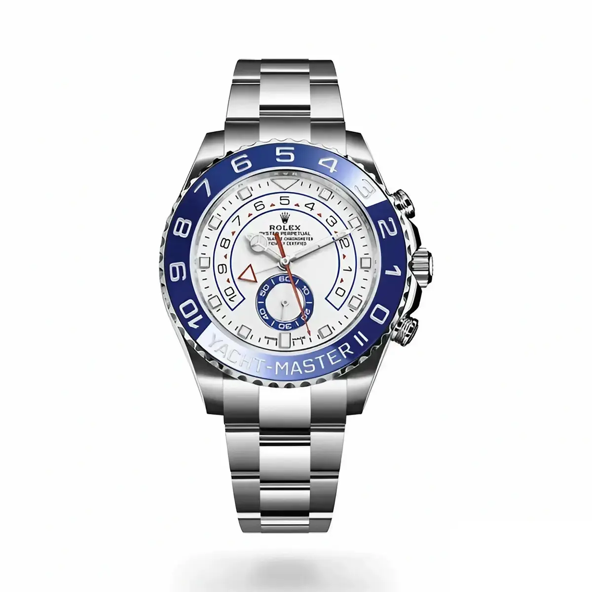 Rolex Yacht-Master 116680 miyota replica white dial — front view