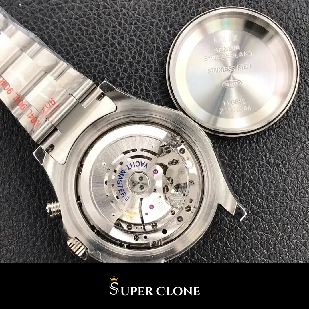 Rolex Yacht-Master 116680 replica — lume shot