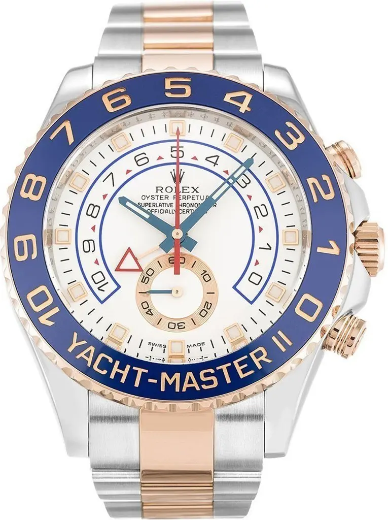 Yacht-Master 116681 1:1 replica white dial — front view