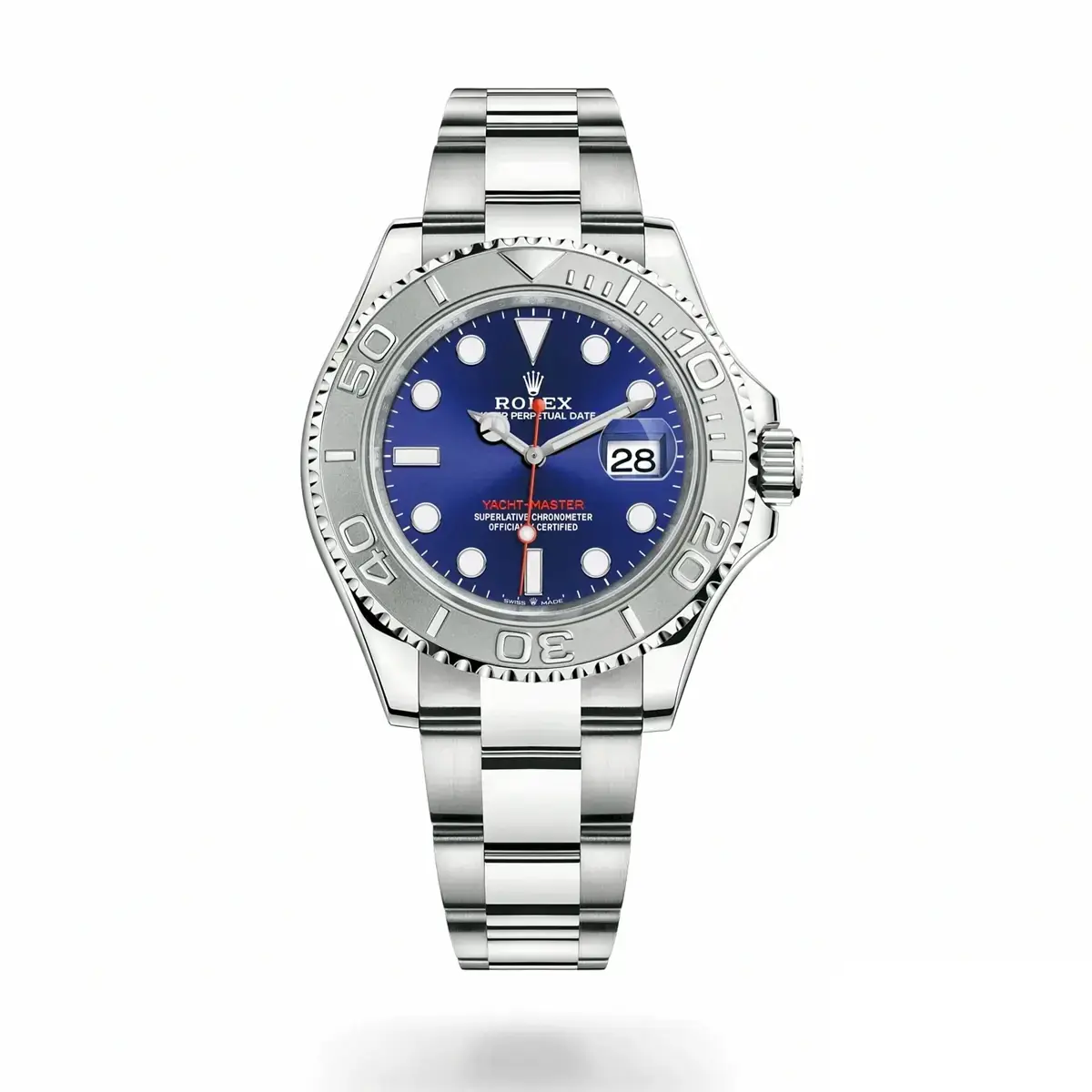 Yacht-Master 126622 rolex copy blue dial — front view