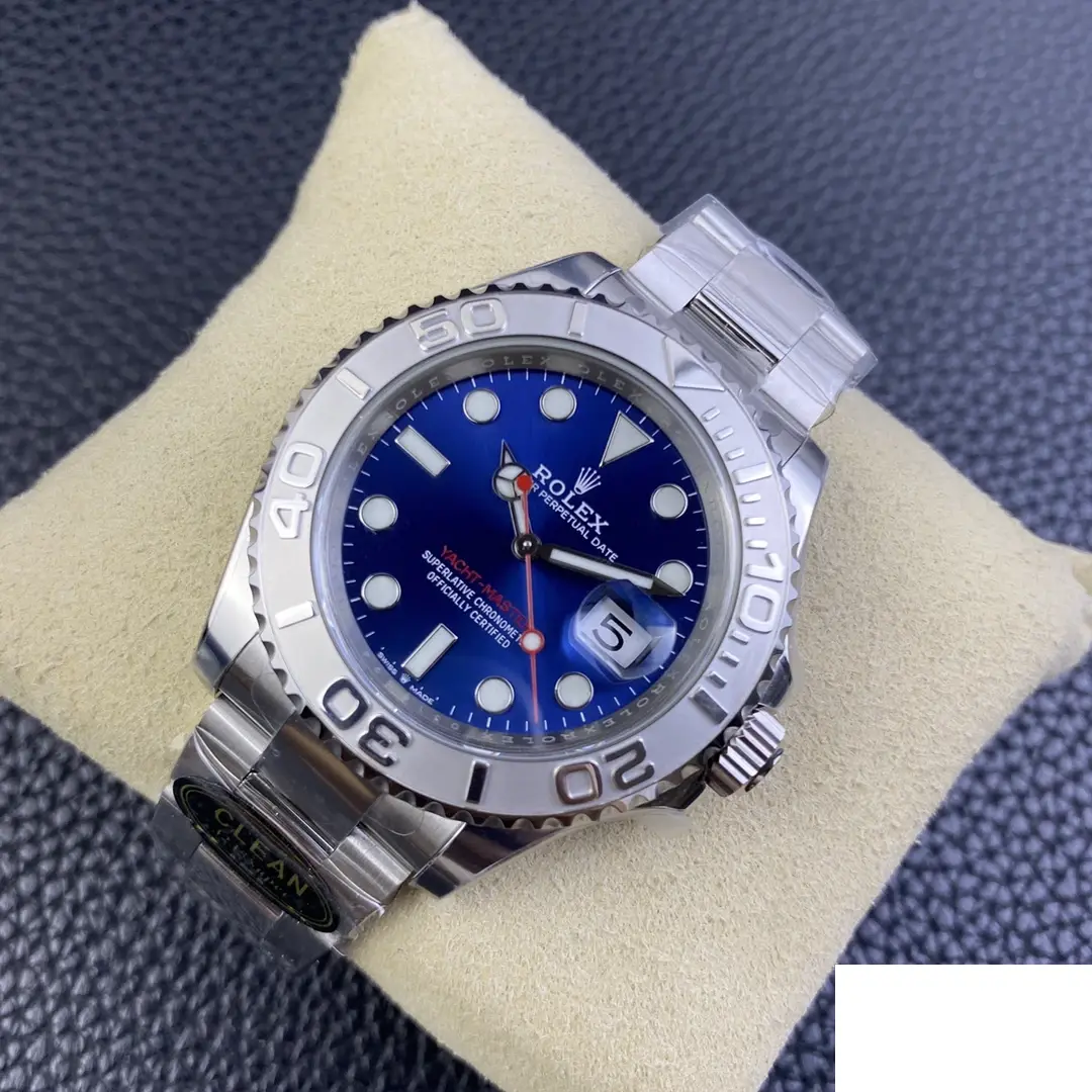 Rolex Yacht-Master 126622 miyota replica 40mm — crown and case detail