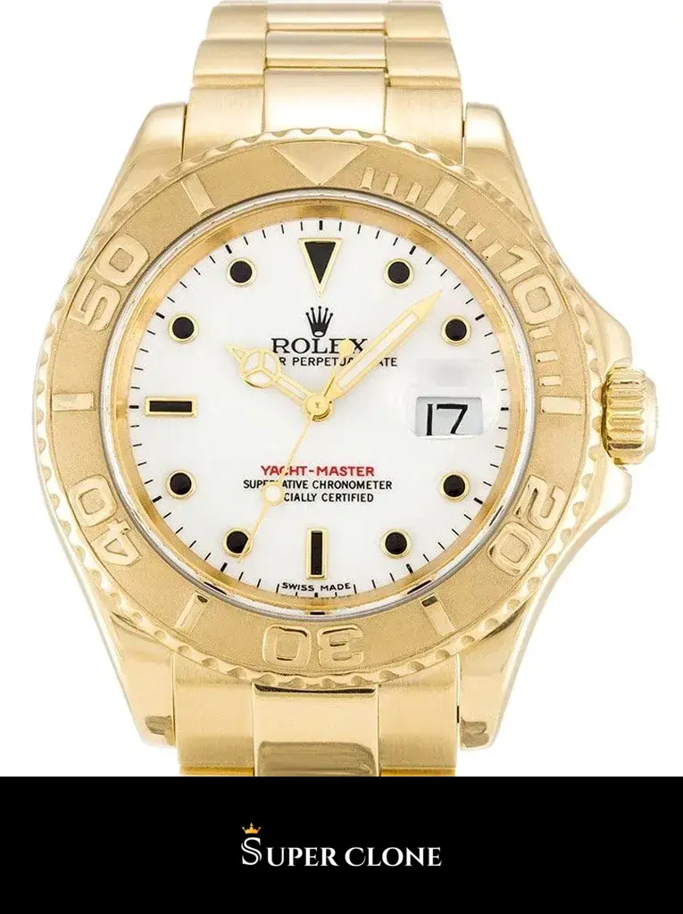 Rolex Yacht-Master 16628 rolex clone 40mm — dial close-up