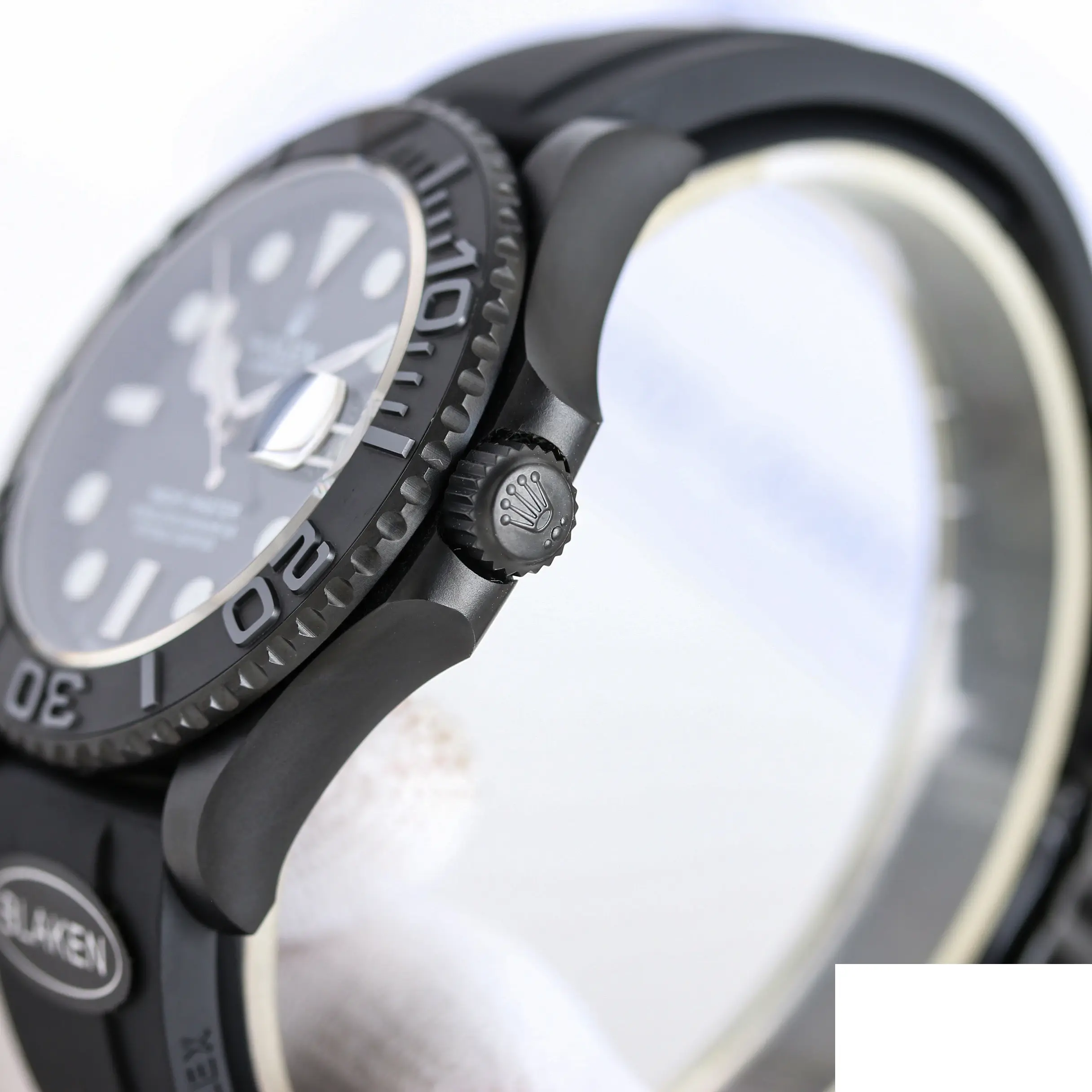 Yacht-Master 226659 japanese automatic replica 42mm — crown and case detail