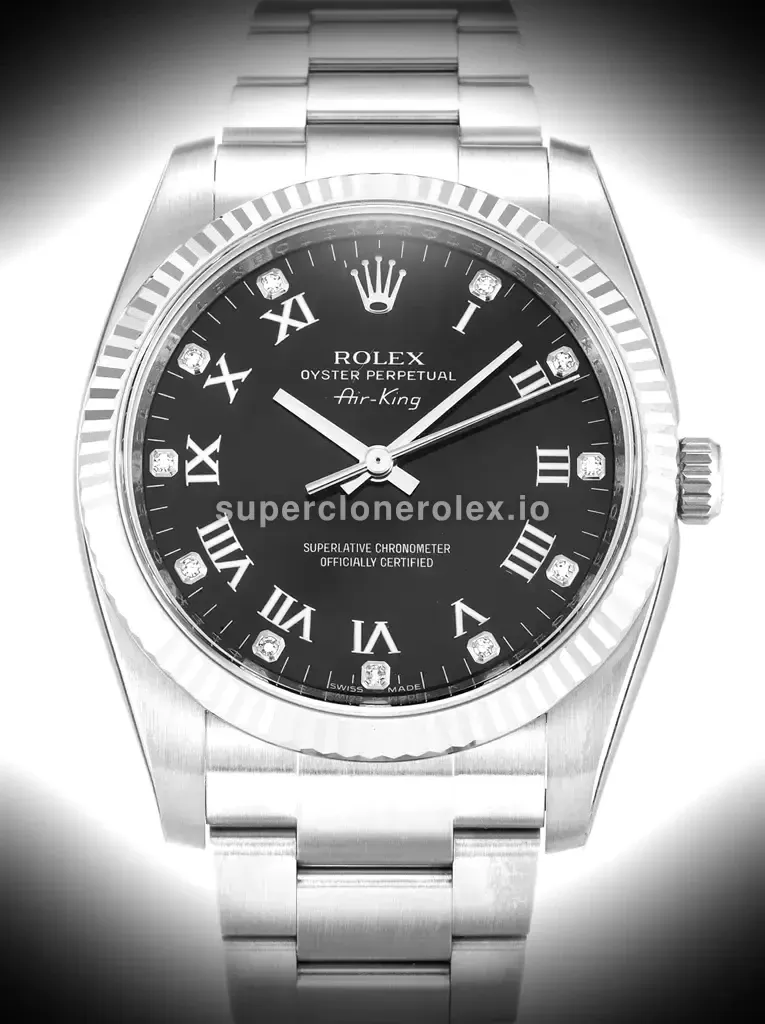 Rolex Air King 34mm Black Dial 114234 replica watch