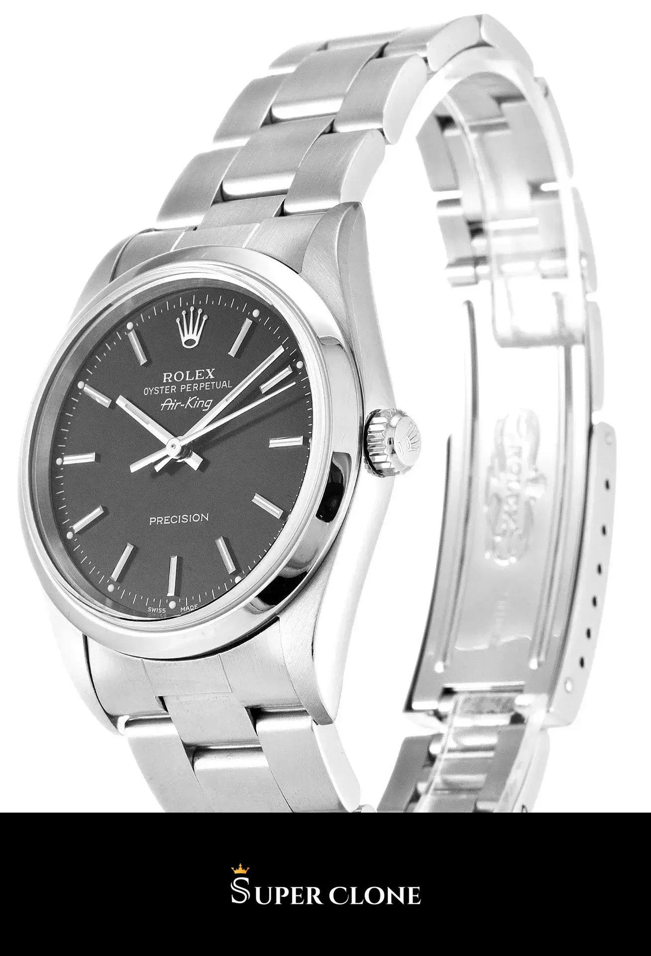 Air-King 14000, stainless steel case, smooth bezel