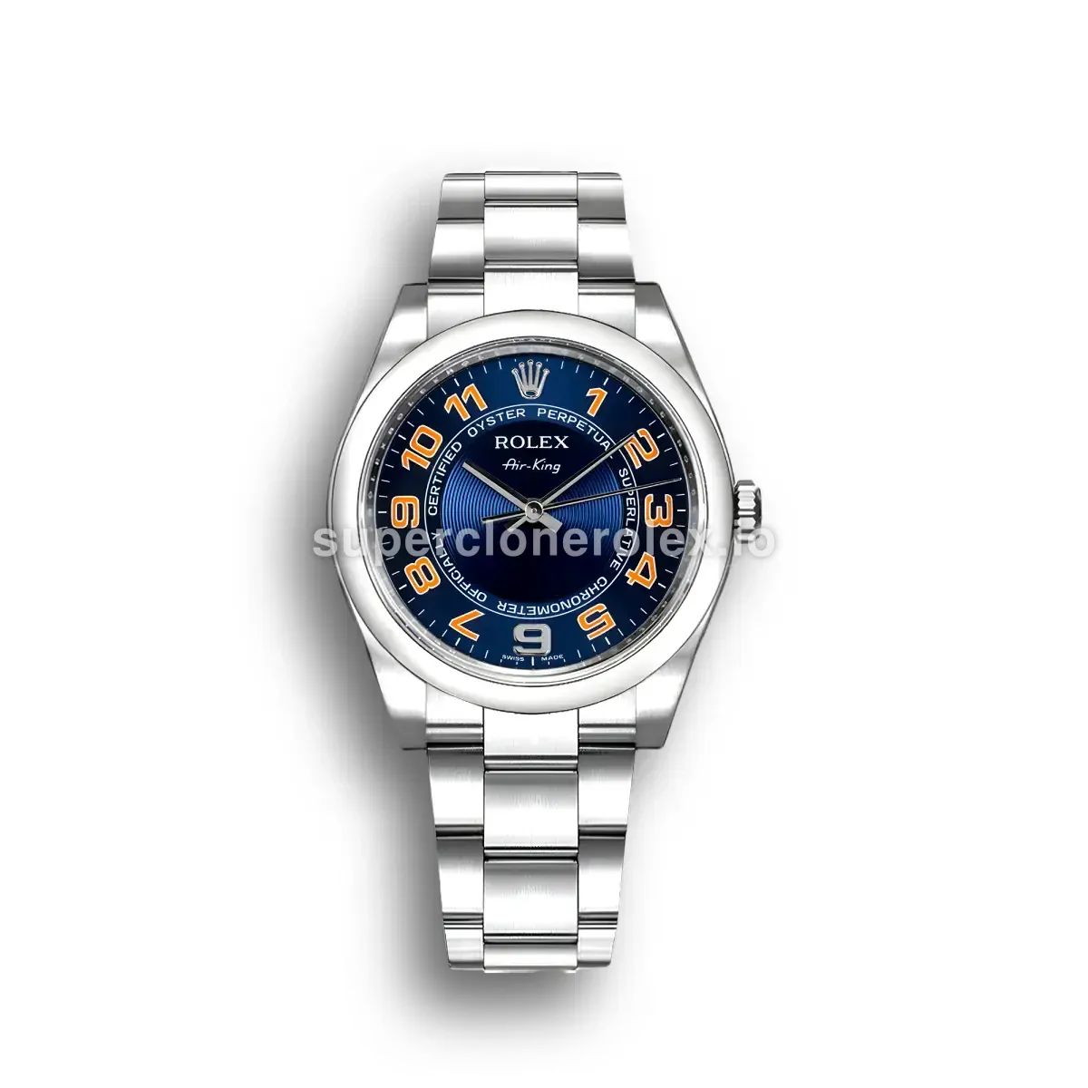 Rolex Air-King 34mm Blue Dial – Ref. 114200 replica watch
