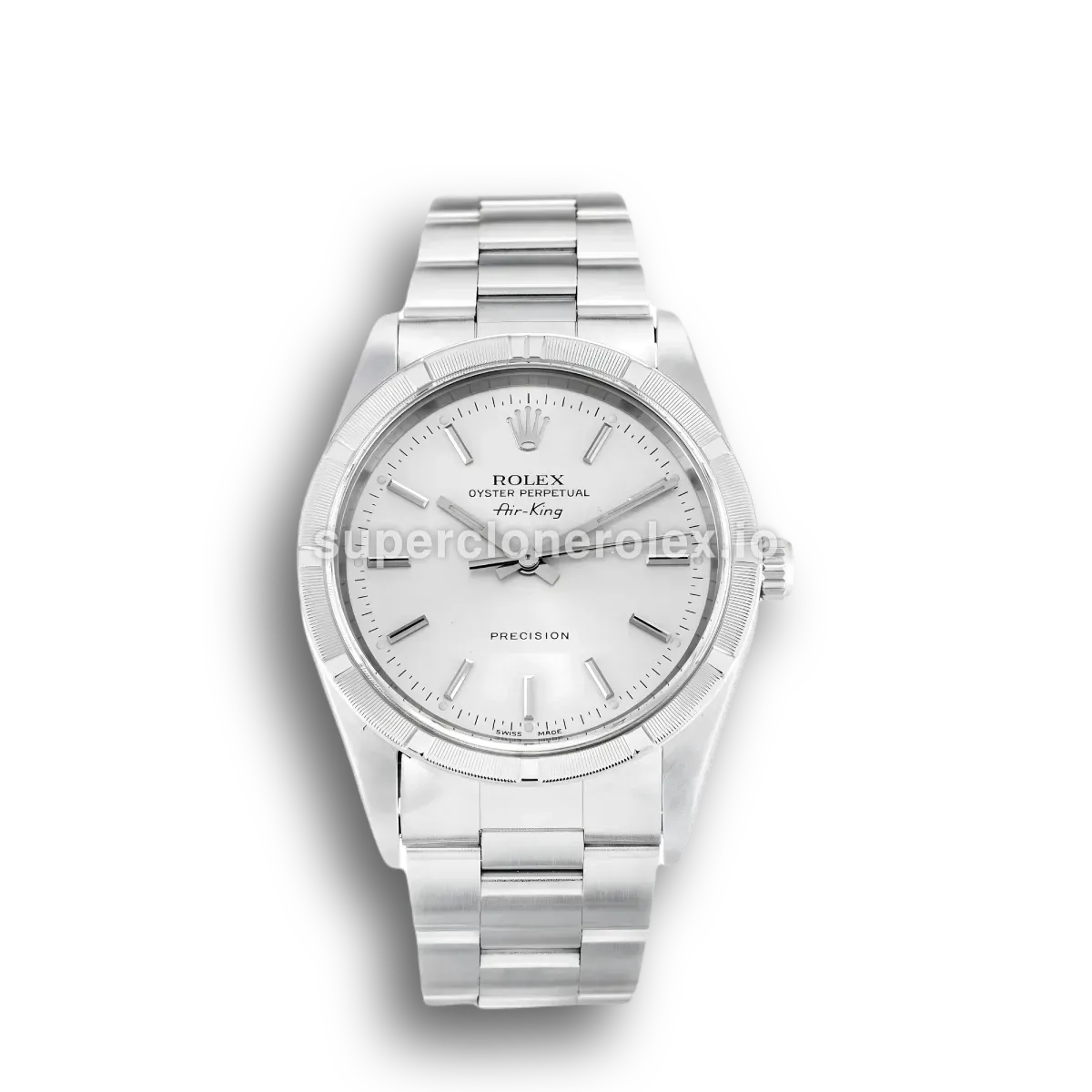 Air-King 14010M super clone silver dial, front view