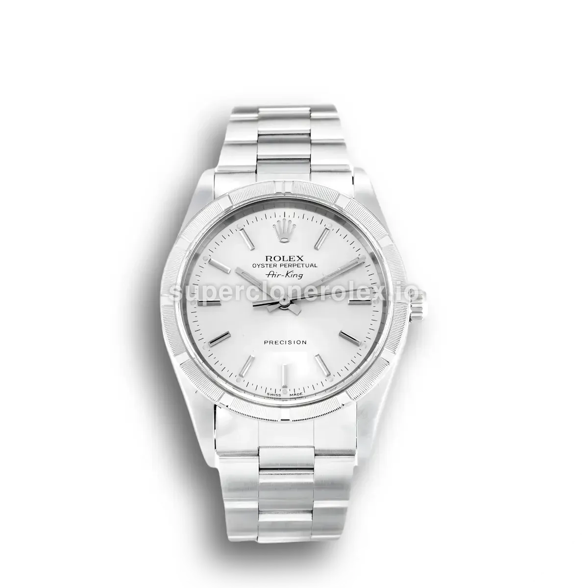 Rolex Air-King 34mm Silver Dial – Ref. 14010M replica watch
