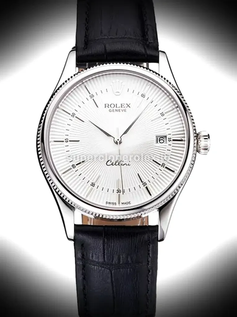 Rolex Cellini 38mm White Dial Rep016802 replica watch