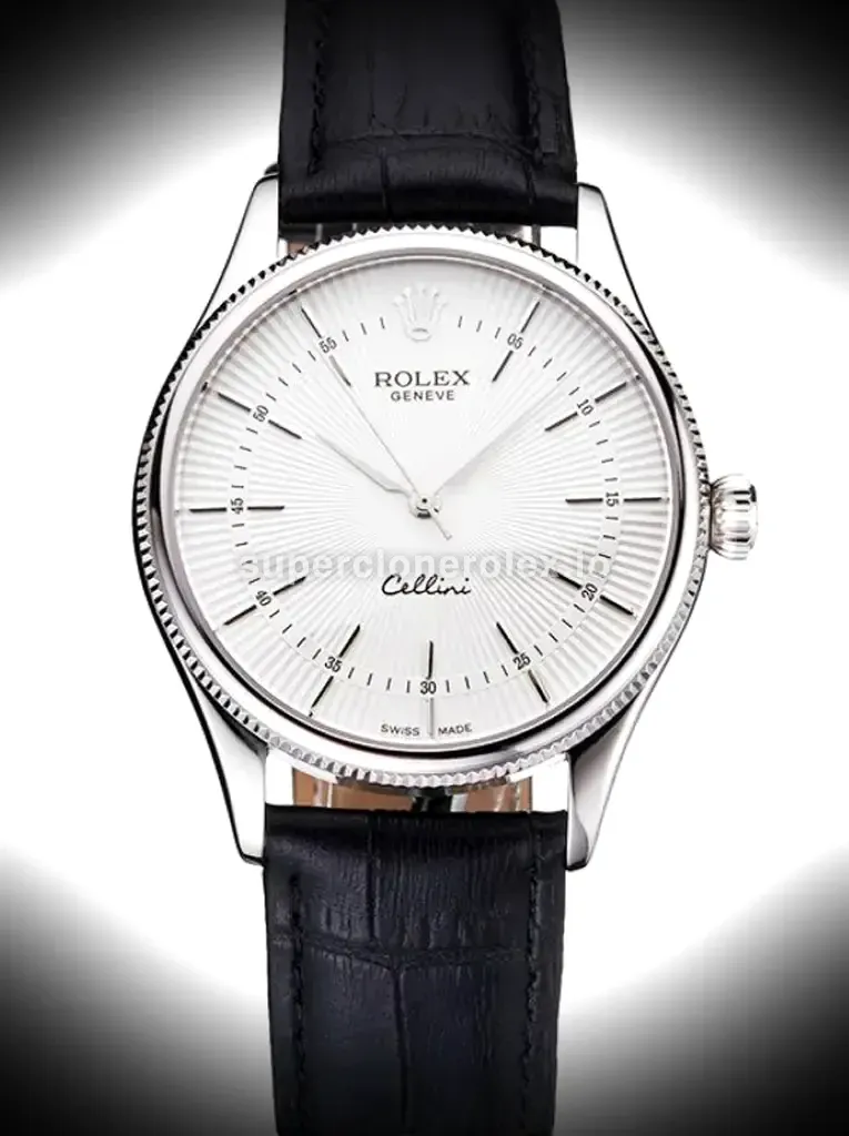 Rolex Cellini 38mm White Dial Rep016805 replica watch