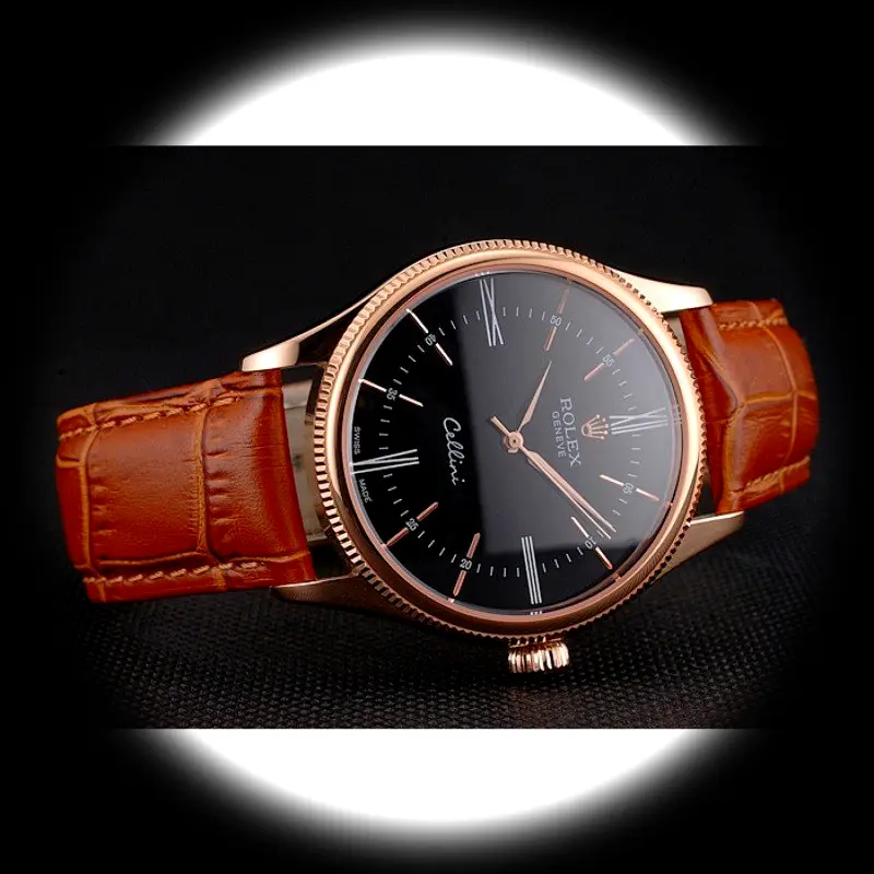 Cellini REP016794 Swiss clone black dial — caseback detail